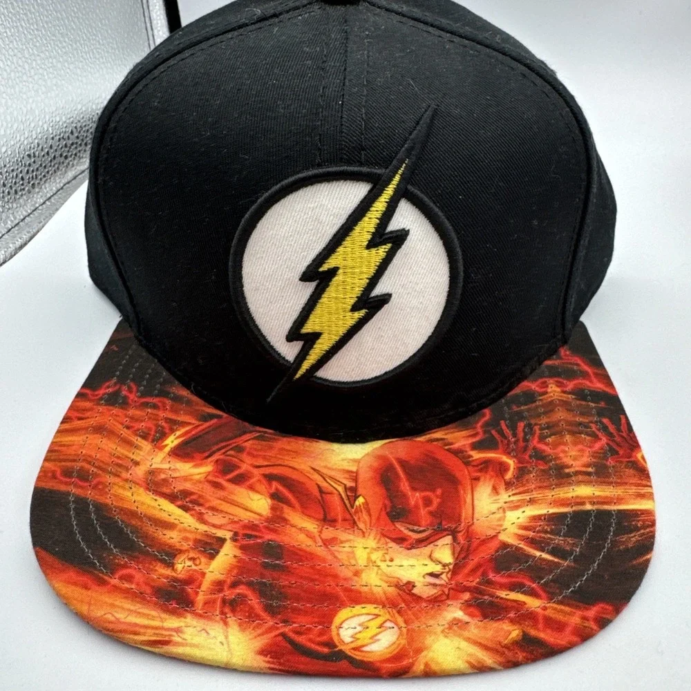 DC Comics THE FLASH Vintage Hat Collection- Lot Of 3‎ Vintage Hats